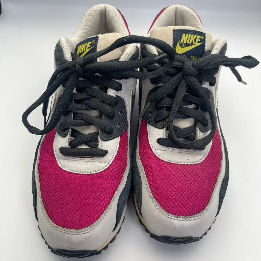 Nike Air Max 90‎ Fuchsia 325213-606 Sneakers Womens 11 Running Shoes